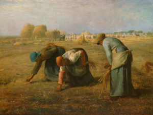 Las espigadoras (1857) de Jean-François Millet, Musée d’Orsay, Paris.